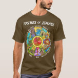 T-shirt Tribes Of Israel Nation Hebrew Twelve Sons Jewish<br><div class="desc">Tribes Of Israel Nation Hebrew Twelve Sons Jewish Judah  .</div>