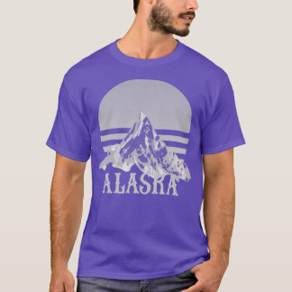 T-shirt Triblend Alaska State Mountains