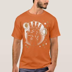 T-shirt Triblend Moon amp Sun Magic Art