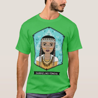 T-shirt tribu amérindienne Gabrielino Tongva