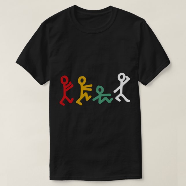 T-shirt Tribu appelée Quest Vintage (Design devant)