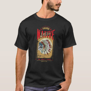 T-shirt Tribu de guerriers amérindiens Lassik fière 