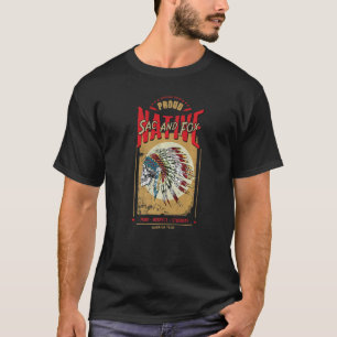 T-shirt Tribu de guerriers amérindiens Sac et Fox P