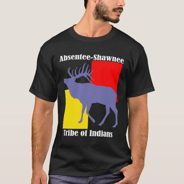T-shirt tribu des Absentee-Shawnee (Devant)