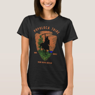 T-shirt Tribu Popoloca Autochtone Indien Mexicain Fier Rét