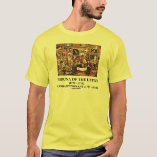 T-shirt Tribuna De L'Uffizi Par Johann Zoffany Art On Art