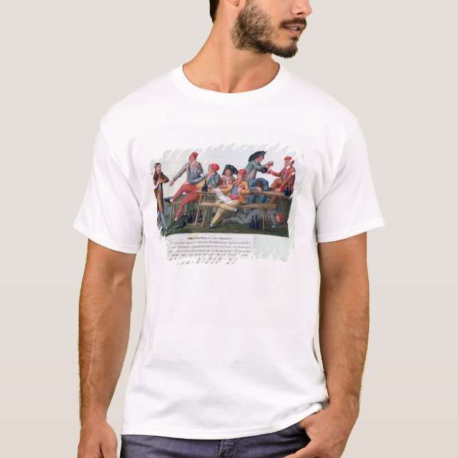 T-shirt Tribunal de prison de 2 et le 3 septembre 1792 (Devant)