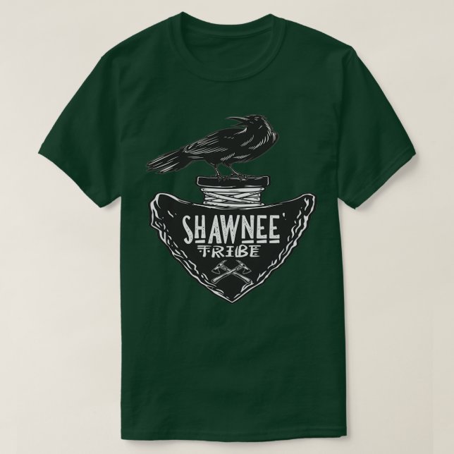 T-shirt Tribus amérindiennes de Shawnee  (Design devant)