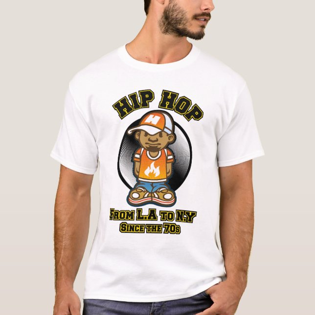 T-shirt Tribute to hip-hop (Devant)