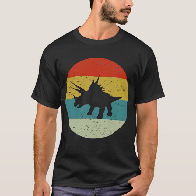 T-shirt triceratops (Devant)