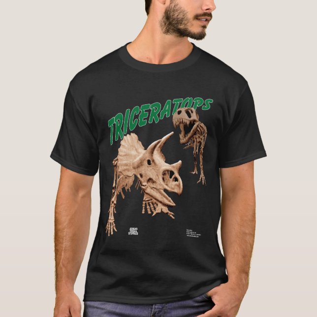 T-shirt Triceratops (Devant)