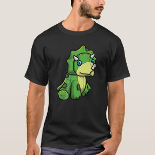 T-shirt Tricératops animaux farcis Dinosaur Dino Enfants