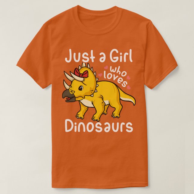 T-shirt Tricératops Dinosaur (Design devant)