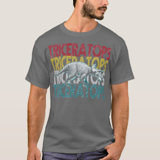 T-shirt Tricératops Dinosaur