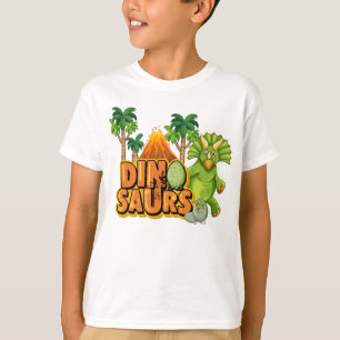 T-shirt Triceratops Dinosaure