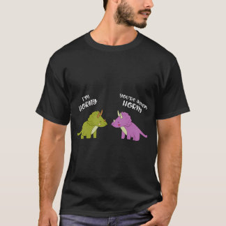 T-shirt Triceratops Dinosaure Je suis Horny