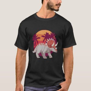 T-shirt Tricératops pour enfants Dinosaur Dino Trike