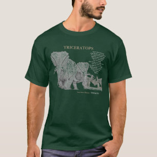 T-shirt Triceratops votre chemise intérieure Greg Paul 2