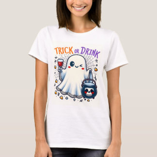 T-shirt Trick or Drick Cute Halloween Design