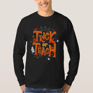 T-shirt Trick Or Teach Costume Drôle D'Halloween Pour Homm