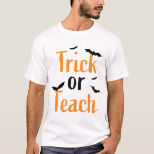 T-shirt Trick or teach- design Halloween