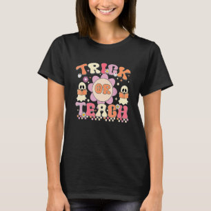 T-shirt Trick Or Teach Enseignant Costume de Halloween Jo