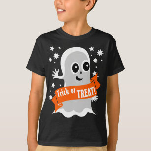 T-shirt Trick or Treat Friendly Halloween Ghost