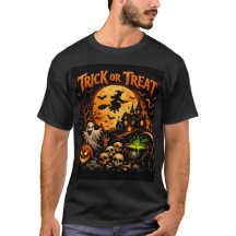 Trick or Treat Halloween Hommes Noir