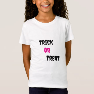 T-shirt « Trick or Treat » pour enfants mignon pou