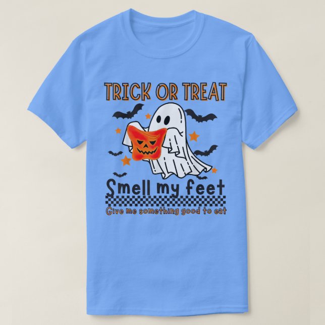 T-shirt Trick Or Treat Smell-My-Feet,Halloween Something G (Design devant)