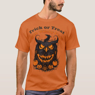 T-shirt Trick or Treat with Witchy Flair