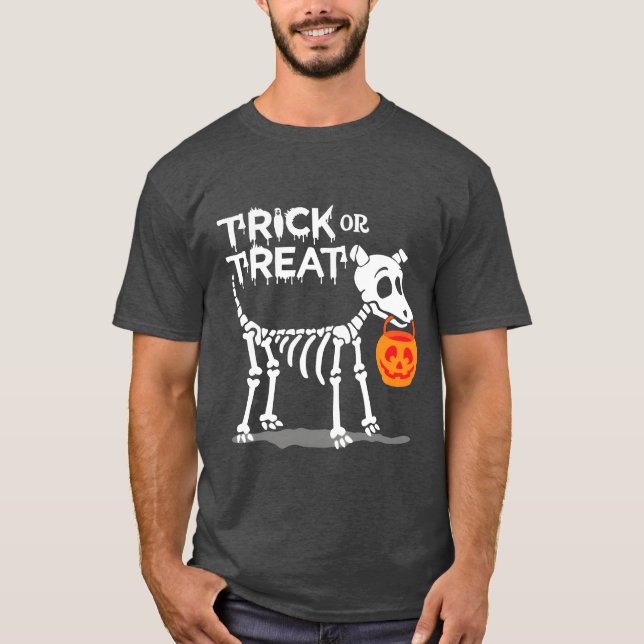 T-shirt Trick Orreat cadeau Halloween Chien (Devant)