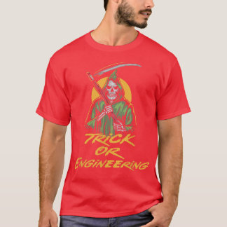 T-shirt Trick ou ingénierie Halloween ingénieur logiciel S