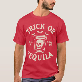 T-shirt Trick ou Tequila