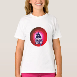 T-shirt Trick ou traitement Costume d'Halloween pour fille