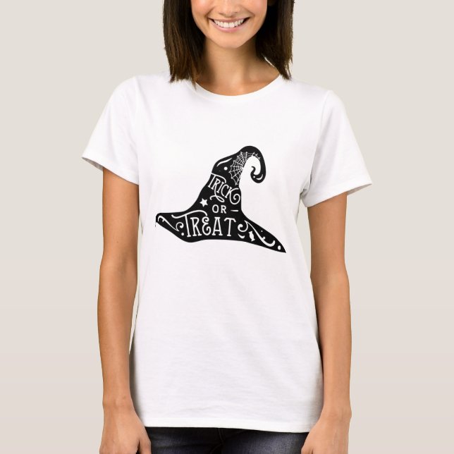 T-shirt Trick ou Treat Halloween (Devant)
