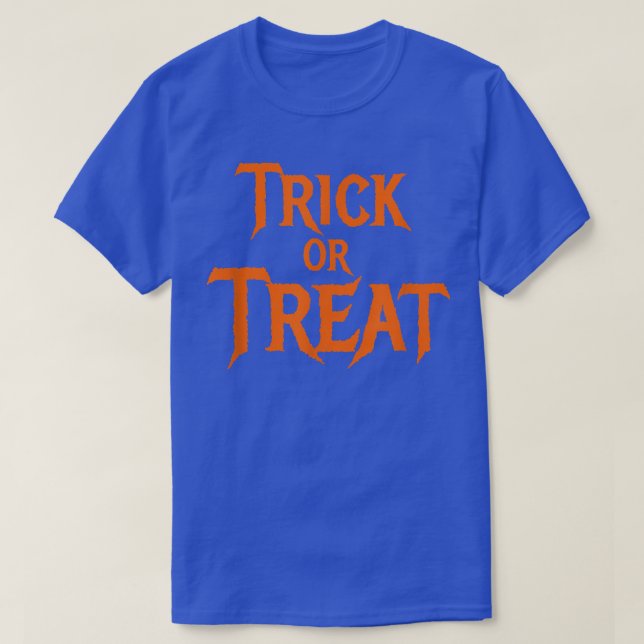 T-shirt Trick ou Treat Halloween (Design devant)