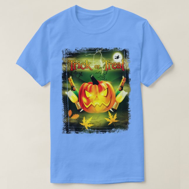 T-shirt Trick ou Treat Halloween (Design devant)