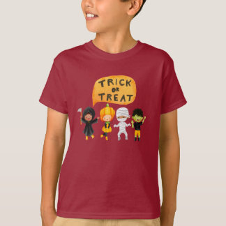 T-shirt Trick Ou Treat Halloween Graphisme