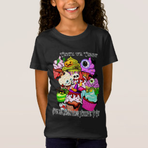 T-Shirt Trick Ou Treat Me Donner Quelque Chose D'Horrifiqu