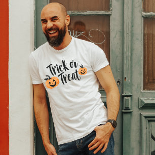 T-shirt Trick ou Treat mignon Citrouille Halloween
