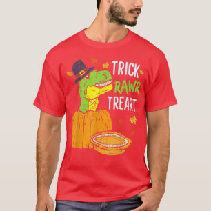 T-shirt Trick Rawr Treat Halloween T Re Dinosaur Boy Kids