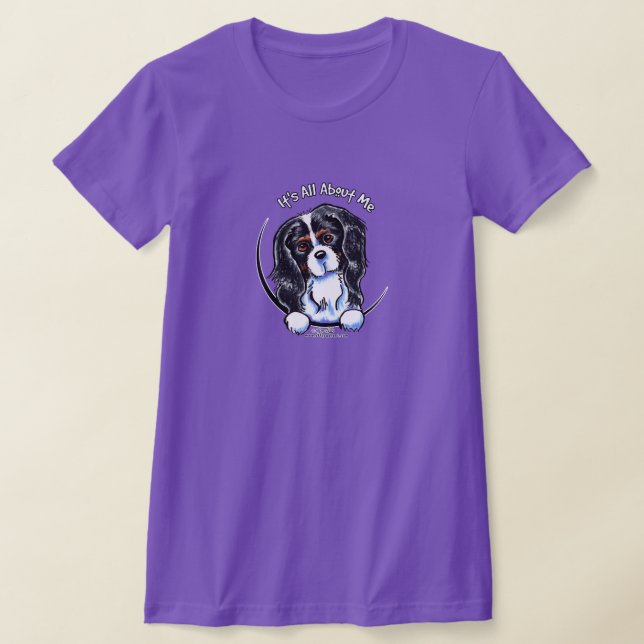 T-shirt Tricolor Cavalier CKCS IAAM (Poser)
