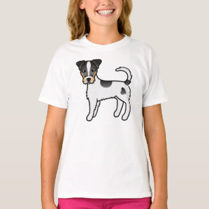 T-shirt Tricolor Rough Coat Parson Russell Terrier Chien