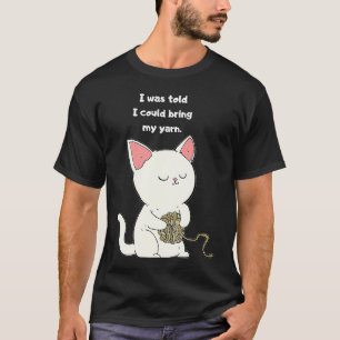 T-shirt Tricot Chat Fil Cute Kitten Coudre Crochet Artisan