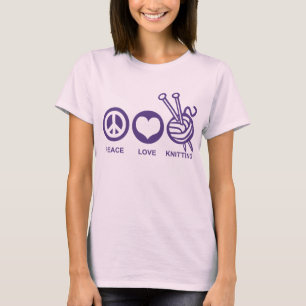 T-shirt Tricot d'amour pour la paix