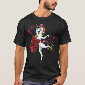 T-shirt Tricot de laine licorne