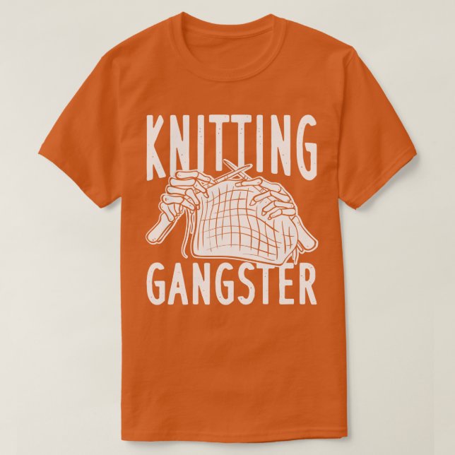 T-shirt Tricot Gangster (Design devant)