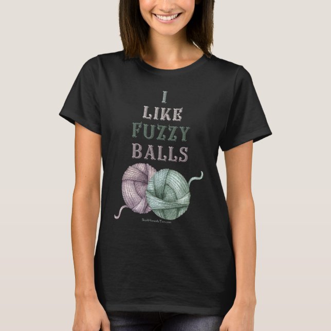 T-shirt Tricot Humour Adulte Pour Knitters (Devant)