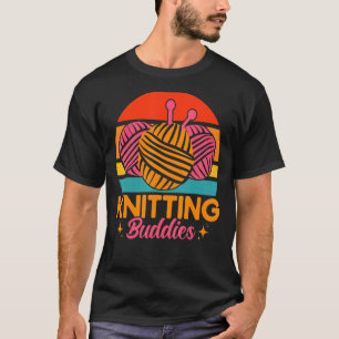 T-shirt Tricot Knitter Tricot Buddies
